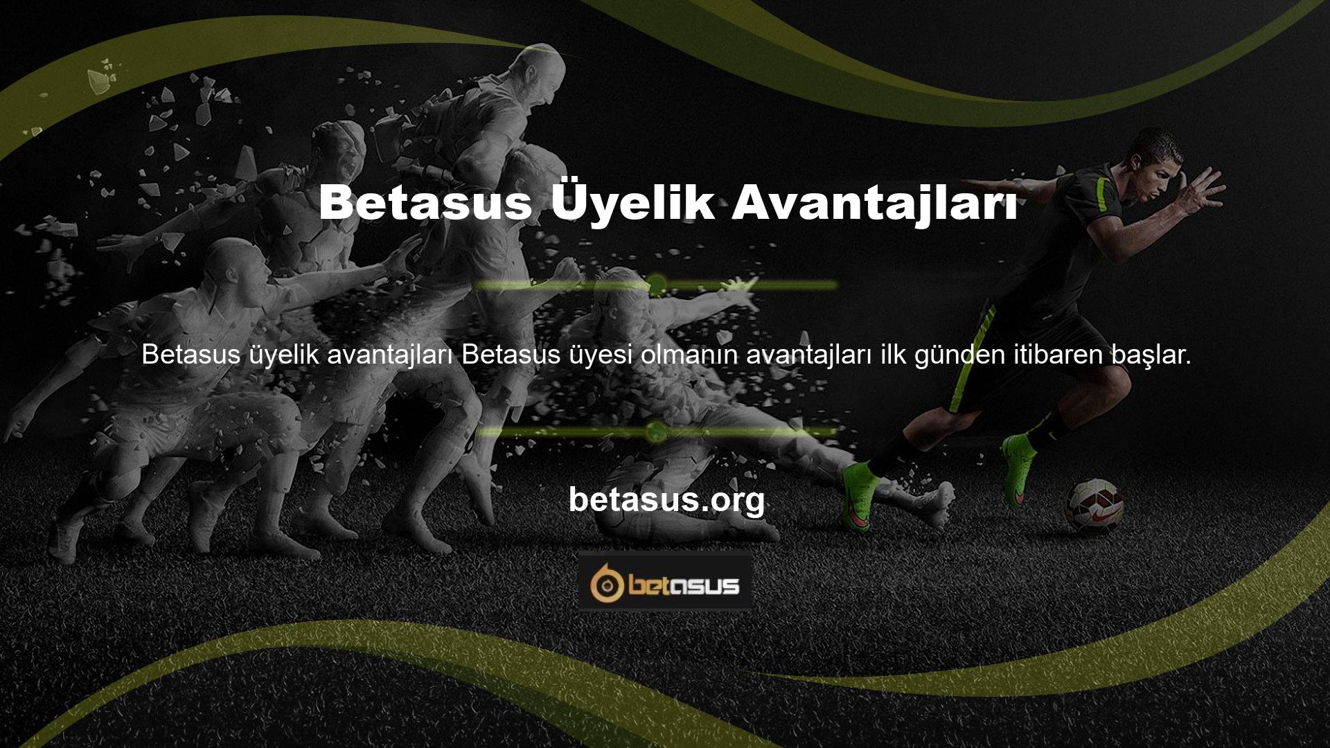 Betasus çok çeşitli bahis seçenekleri ve çeşitli canlı casino oyunları ve oyun varyasyonları sunan güvenilir bir platformdur